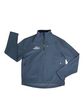FOSSA Charcoal Gray Full Zip Long Sleeve Jacket Men’s Size Large